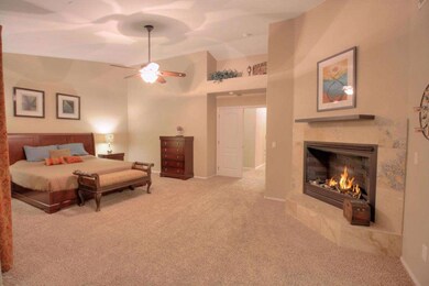 Master Bedroom with Fireplace