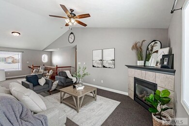 Vaulted Ceiling Living Room