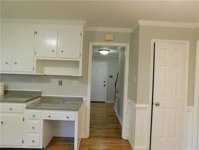 Kitchen with granite counter tops