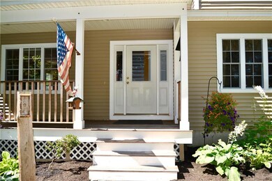 Farmer's porch/ front entrance