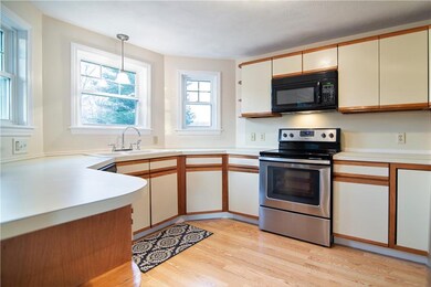 Kitchen: Stainless Appliances, Generous Counter Sp