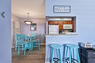 Breakfast bar seating or at the dining room - your