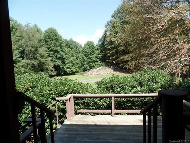 View from one of the over sized rocking chairs on 
