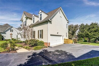 Side View, Paved Oversized Driveway, Two Car Side 
