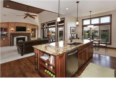 Kitchen and Living Room