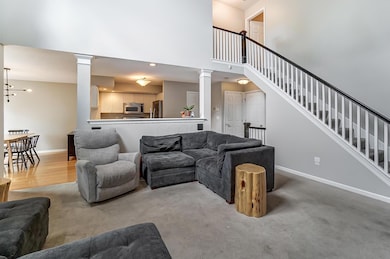 View to 2nd floor