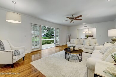4 Formal Living Room with French Doors