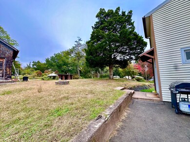 Private backyard