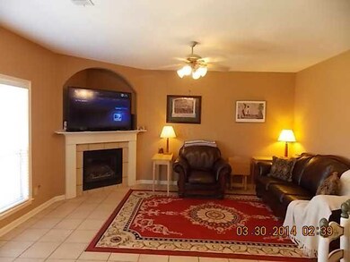 Kitchen looking into Hearth Room