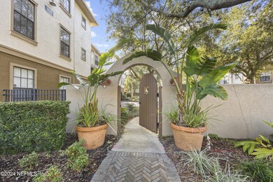 Courtyard entry