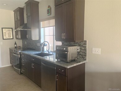 Beautiful kitchen cabinets with granite