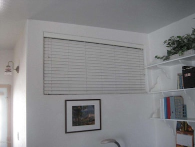 Storage loft in office nook