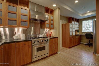 Office area by Kitchen