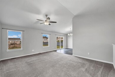 Vaulted Living Room