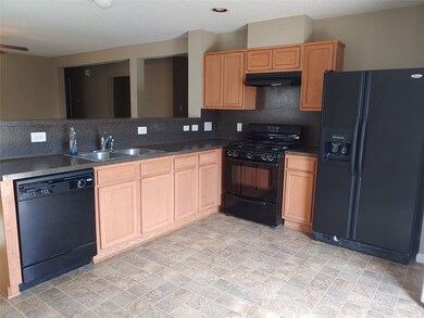 Gas stove and dishwasher ready to use! refrigerator stays with the house.