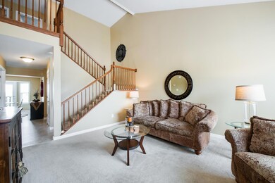 Soaring vaulted ceilings in the great room give this home an open feeling!