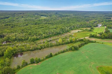 Bird's eye view featuring a wooded view