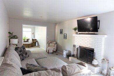 Second Living space with fireplace