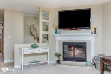 Travertine Fireplace