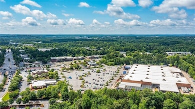 Drone / aerial view of a forest