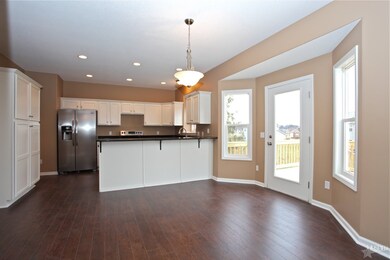 Kitchen/Nook with new granite countertops, stainle