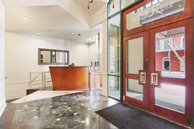 must check in with 24hr security desk