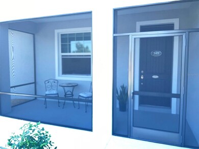 Screen in front porch