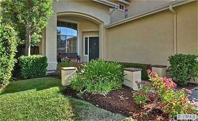 Home exterior just painted.  Professionally landsc