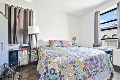 Bedroom with cooling unit