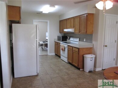 Large wide kitchen with all appliances, pantry and