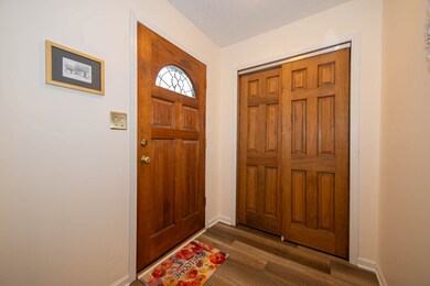 Front foyer with large closet.