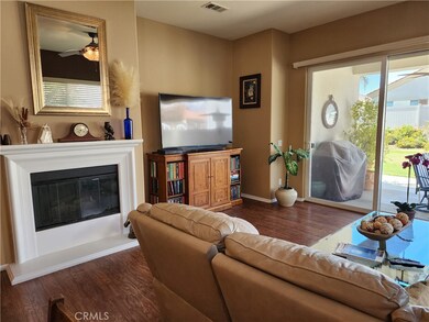 Push Button Fireplace - Slider to Backyard