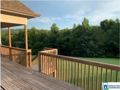 Back deck private mountain view