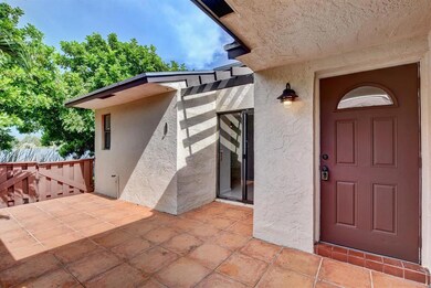 Private patio