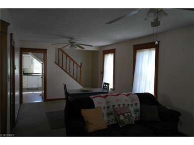 View from Living Room looking towards Dining area 