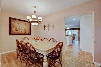 Formal dining room directly off of the kitchen