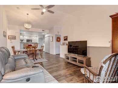 Living room back to kitchen