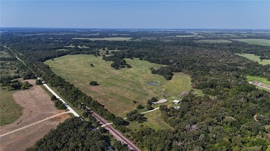 Aerial view with a rural view