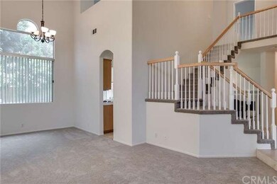 View from living room to dining room 