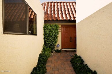 Gated Courtyard Entry