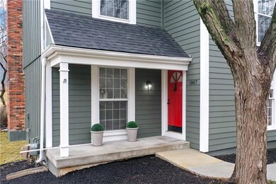 Front porch of the house