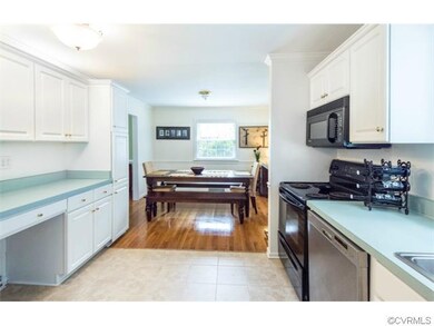 Kitchen opens to dining room.  Just look at all of