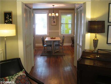 Dining Room - View  from living room  into cozy Di