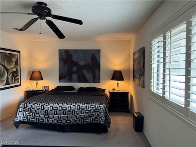 spacious primary upstairs bedroom