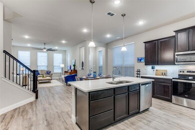 The smooth top electric range and microwave are st