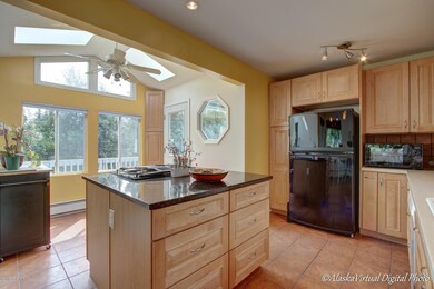 Sun-filled remodeled kitchen
