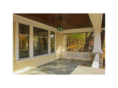 Porch-Front. Great place for a couple of rocking c