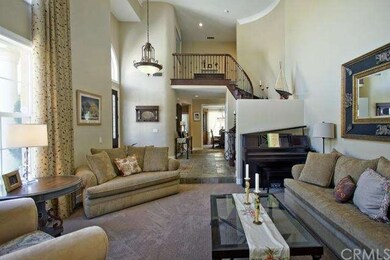 Sunny and bright formal living room.