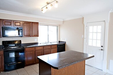 kitchen with island