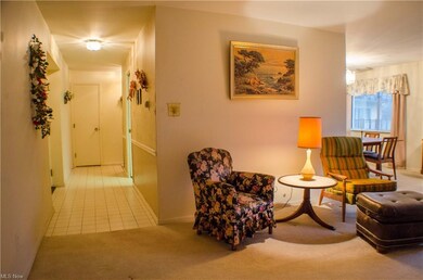 entrance hall and living room